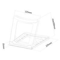 Neomounts by Newstar opvouwbare laptop stand - thumbnail