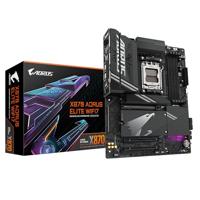 GIGABYTE X870 AORUS ELITE WIFI7-moederbord - Ondersteunt AMD Ryzen 9000 CPU's, 16+2+2-fasen VRM, tot 8000MHz DDR5 (OC), 3xPCIe 5.0, Wi-Fi 7, 2,5 GbE LAN, USB 4