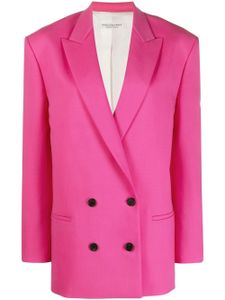 Philosophy Di Lorenzo Serafini blazer en laine mélangée à boutonnière croisée - Rose