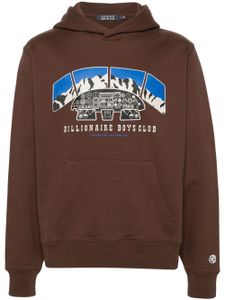 Billionaire Boys Club hoodie Flight Deck - Marron