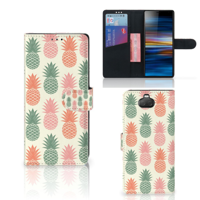 Sony Xperia 10 Plus Book Cover Ananas