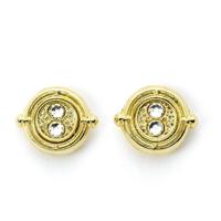 Harry Potter Earrings Time Turner (Gold Plate - thumbnail