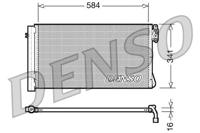 Condensor, airconditioning DENSO, u.a. für BMW - thumbnail