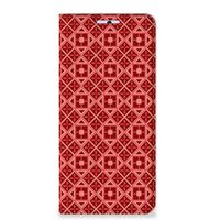 Xiaomi 11T | Xiaomi 11T Pro Hoesje met Magneet Batik Rood