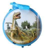 Toi Toys sleutelhanger Dinosaurus portemonnee blik