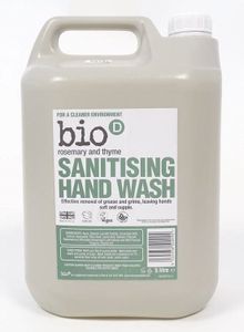 Bio-D Handzeep vloeibaar rozemarijn & tijm (5 ltr)