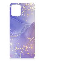 Hoesje maken voor Motorola Moto G32 Watercolor Paars