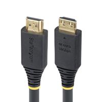 StarTech.com 6m High Speed HDMI Kabel met Grip Connectors, 4K 60Hz/1440p 144Hz, HDR10/HDCP 2.2/ARC, UHD HDMI 2.0 Kabel