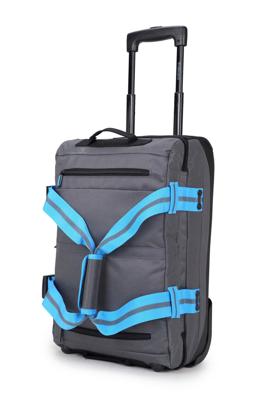 Decent Reistas met wielen Grijs-Blauw