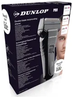 Dunlop Oplaadbaar Scheerapparaat - Dubbele scheermessen