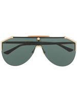 Gucci Eyewear lunettes de soleil à monture aviateur - Marron