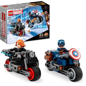 Marvel - Black Widow & Captain America motoren Constructiespeelgoed