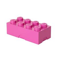 Room Copenhagen Room Copenhagne 40231739 lego lunchbox met 8 moppen, kleine opbergdoos, pennendoos, roze, lichtpaars (middenroze)