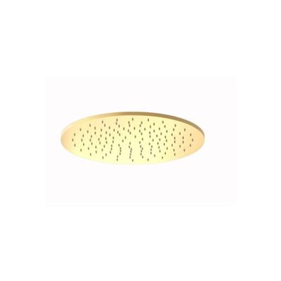 Plieger Roma hoofddouche rond Ø30 cm, geborsteld goud Plieger Roma hoofddouche rond Ø30 cm, geborsteld goud