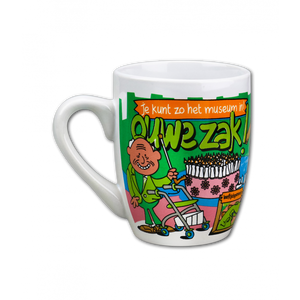 Cartoonmok Ouwe Zak