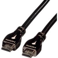 ROLINE HDMI Ultra HD Kabel met Ethernet, M/M, zwart, 20 m - thumbnail