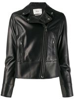 Bally veste de moto ajustée - Noir