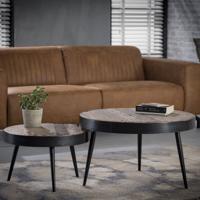 Salontafel 'Celeste' Set van 2 stuks