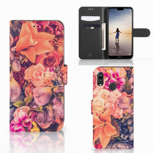 Huawei P20 Lite Hoesje Bosje Bloemen