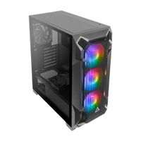 Antec DF600 Flux Midi-tower PC-behuizing Zwart - thumbnail