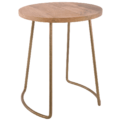 Krukje Ferro 29165 antiek goud + mangohout Krukje Ferro 29165 antiek goud + mangohout