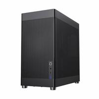 CoolBox MP1 pc-behuizing ATX, Full Mesh rooster met geoptimaliseerde Airflow, USB-C voor, grafische kaarten tot 355 mm, ondersteunt tot 6 ventilatoren, compatibel met vloeistofkoeling, zwart
