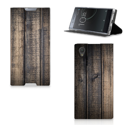 Sony Xperia L1 Book Wallet Case Steigerhout Sony Xperia L1 Book Wallet Case Steigerhout