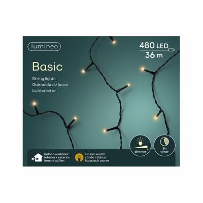 LED basicverlichting 480-lamps, 'klassiek warm' LED basicverlichting 480-lamps, 'klassiek warm'