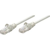 Intellinet 318921 RJ45 Netwerkkabel, patchkabel CAT 5e U/UTP 1.00 m Grijs 1 stuk(s) - thumbnail