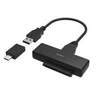 Hama USB-adapter Voor Harde Schijf Voor 2,5 En 3,5 SSD- En HDD-harde Schijven