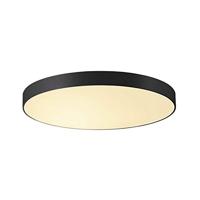 SLV plafondopbouwarmatuur MEDO 90 / ledspot, schijnwerper, plafondspot, plafondarmatuur, opbouwarmatuur, binnenverlichting / 3000K 119 W zwart dimbaar 105 graden