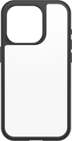 Otterbox React Apple iPhone 15 Pro Back Cover Transparant/Zwart - thumbnail