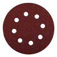 KWB Quick-Stick slijpschijven, hout en metaal, zelfklevend, diameter 125 mm, geperforeerd, 4919-12