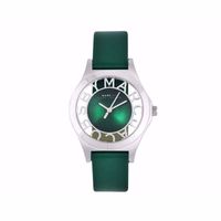 Horlogeband Marc by Marc Jacobs MBM1336 Onderliggend Leder Groen 16mm - thumbnail