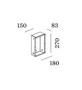 Wever & Ducre - Themis 1.7 Recessed Housing Always Use With Plasterkit