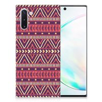 Samsung Galaxy Note 10 TPU bumper Aztec Paars - thumbnail