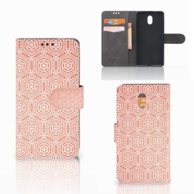 Nokia 3 Telefoon Hoesje Pattern Orange
