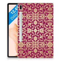 TPU Case Samsung Galaxy Tab S7FE Barok Pink - thumbnail