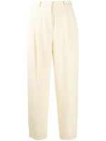 Tory Burch pantalon de costume à taille haute - Tons neutres - thumbnail