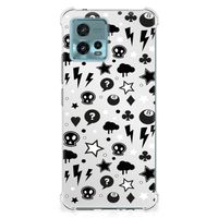 Extreme Case Motorola Moto G72 Silver Punk - thumbnail