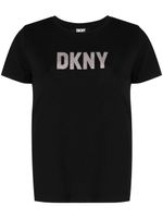 DKNY t-shirt à logo imprimé - Noir