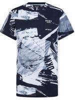 Dkny Kids t-shirt à imprimé graphique - Noir