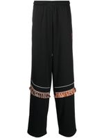 Marcelo Burlon County of Milan pantalon de jogging à franges - Noir