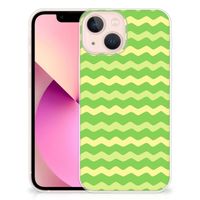 iPhone 13 mini TPU bumper Waves Green - thumbnail