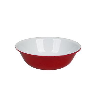 Bo-Camp - Kom - Rond - 100% Melamine - Two-tone rood