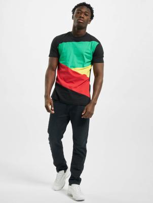 Urban Classics / t-shirt Zig Zag in zwart