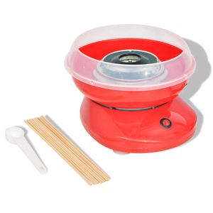 Suikerspinmachine 480 W rood