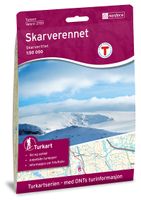 Wandelkaart 2703 Turkart Skarverennet | Nordeca