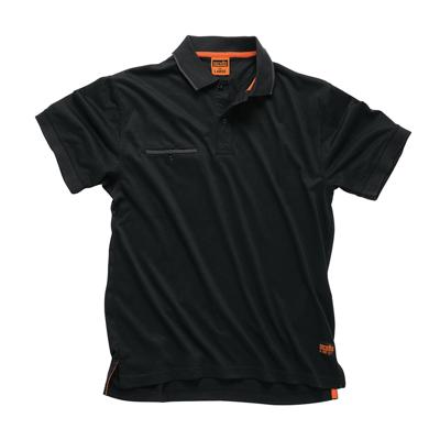 Scruffs Werkpolo - Zwart - Maat L Scruffs Werkpolo - Zwart - Maat L