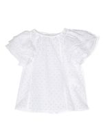 Philosophy Di Lorenzo Serafini Kids blouse à volants - Blanc - thumbnail